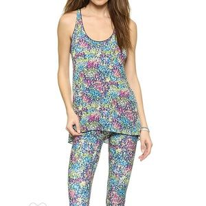 Prismsport Loose Fit Floral Tank Size XS